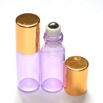 1pcs Aromatherapy Essential Oil Purple Roll Bottles Refillable Bottles 5ml Glass Roll on Bottles with Metal Ball
1pcs Aromatherapy Essential Oil Purple Roll Bottles Refillable Bottles 5ml Glass Roll on Bottles with Metal Ball
