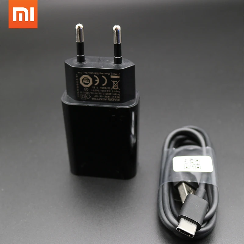Original XIAOMI Fast Charger Adapter EU QC 3.0 Quick Adapter+Type C Data CableFor Mi 4 5 5s 6 Max 2 Mix A1 Redmi Note 4 4A 4X R
Original XIAOMI Fast Charger Adapter EU QC 3.0 Quick Adapter+Type C Data CableFor Mi 4 5 5s 6 Max 2 Mix A1 Redmi Note 4 4A 4X R