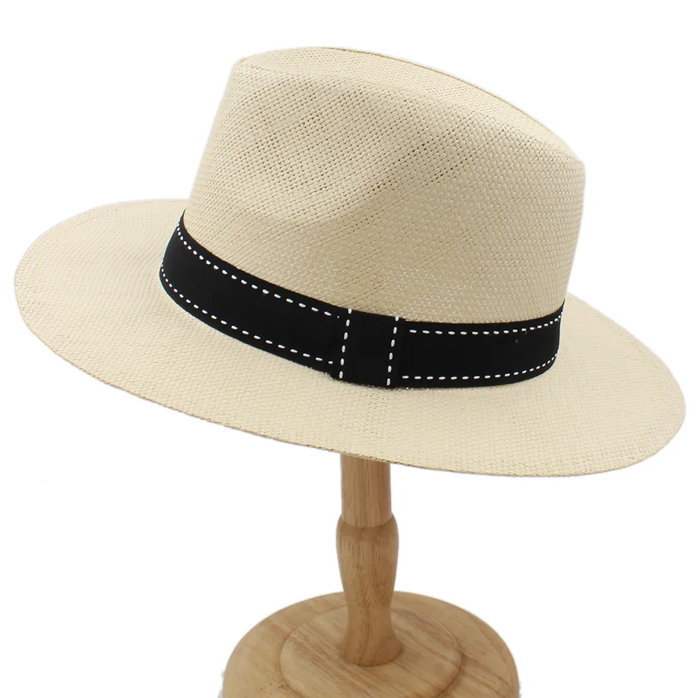 2019 Unisex Women Men Straw Sun Hat With Wide Brim Panama Hat For Lady Beach Sunbonnet Hat With Bowknot Size 56-58CM A0233-XSJ
2019 Unisex Women Men Straw Sun Hat With Wide Brim Panama Hat For Lady Beach Sunbonnet Hat With Bowknot Size 56-58CM A0233-XSJ