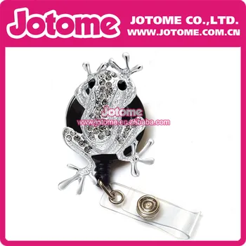 Costume Jewelry Crystal Rhinestone Big Crystal Rhinestone Fog Retractable Badge Reel/ ID Badge Holder
Costume Jewelry Crystal Rhinestone Big Crystal Rhinestone Fog Retractable Badge Reel/ ID Badge Holder