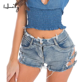 HMILY Fashion Women Summer Denim Shorts Jeans Women High Waisted Short New Femme Push Up Skinny Slim Denim hole Shorts
HMILY Fashion Women Summer Denim Shorts Jeans Women High Waisted Short New Femme Push Up Skinny Slim Denim hole Shorts