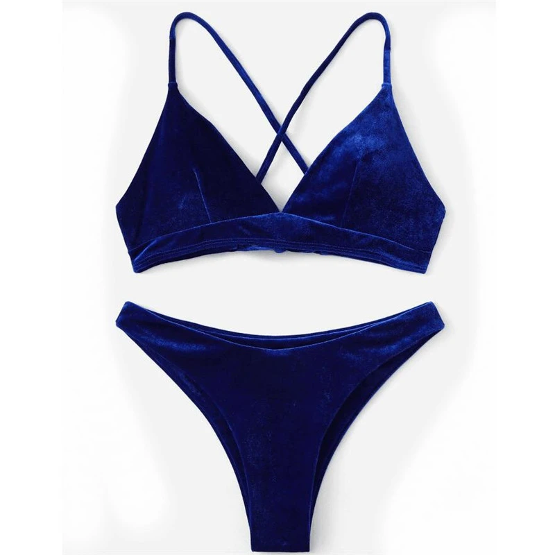 Swimwear Women 2019 Velvet Bikini Sexy Swimsuit Brazilian Bikini Push Up Bathing Suit Solid Swim suit Beach Womens Swim Wear
Swimwear Women 2019 Velvet Bikini Sexy Swimsuit Brazilian Bikini Push Up Bathing Suit Solid Swim suit Beach Womens Swim Wear