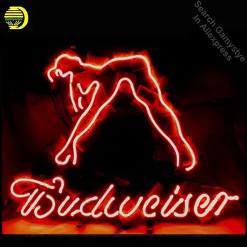 NEON SIGN For BUDWEISER GIRL Signboard REAL GLASS BEER BAR PUB display christmas Light Signs 17*14" Handcrafted Real Glass Tube
NEON SIGN For BUDWEISER GIRL Signboard REAL GLASS BEER BAR PUB display christmas Light Signs 17*14" Handcrafted Real Glass Tube