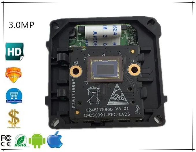 StarLight Sony IMX291+3516C 3.0MP 2048*1536 1080P IP Camera Module Board Low illumination 38*38mm Intelligent Analys ONVIF CMS
StarLight Sony IMX291+3516C 3.0MP 2048*1536 1080P IP Camera Module Board Low illumination 38*38mm Intelligent Analys ONVIF CMS