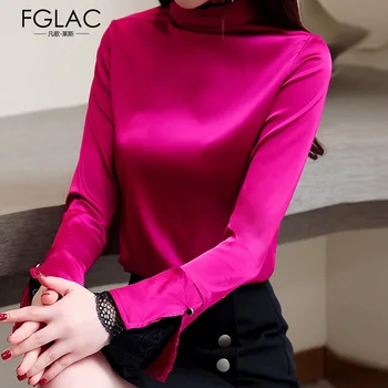 Women tops 2019 autumn new lace top bottoming women blouse shirt fashion chiffon shirt noble blouses women clothing blusas
Women tops 2019 autumn new lace top bottoming women blouse shirt fashion chiffon shirt noble blouses women clothing blusas