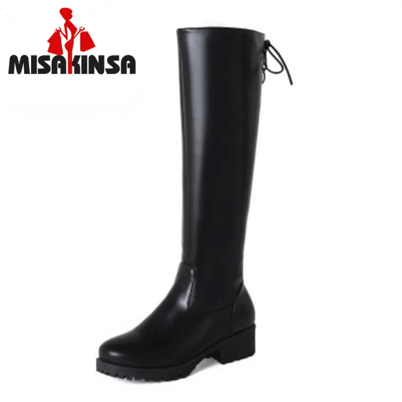FITWEE Size 33-43 Women Knee Snow Boots High Heel Boots Zipper Lace Up Shoes Women Cold Winter Long Boots Women Kngiht Botas
FITWEE Size 33-43 Women Knee Snow Boots High Heel Boots Zipper Lace Up Shoes Women Cold Winter Long Boots Women Kngiht Botas