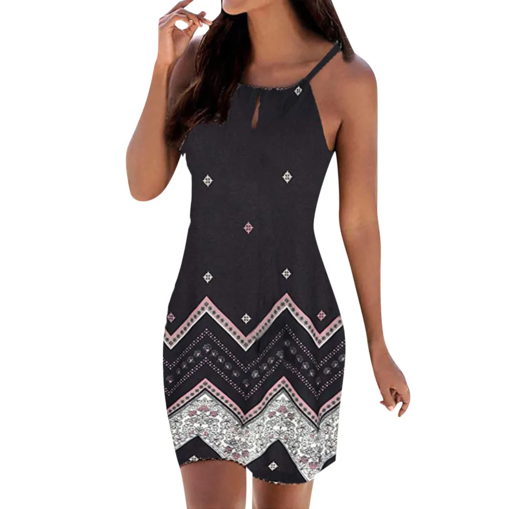 Women's Dress Autumn Halter Neck Boho Print Sleeveless Casual Mini Beach Sundress Vestido de senhora Drop Shipping #2
Women's Dress Autumn Halter Neck Boho Print Sleeveless Casual Mini Beach Sundress Vestido de senhora Drop Shipping #2