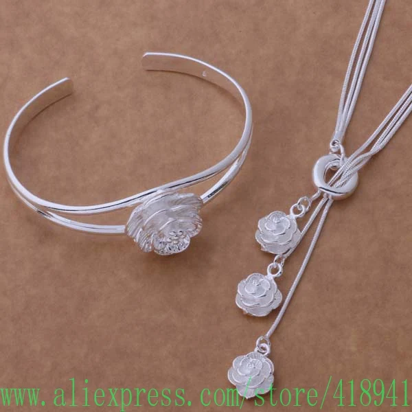 925 sterling silver Jewelry Sets Bangle 078 + Necklace 497 /egfamxma bhhajyoa AS263
925 sterling silver Jewelry Sets Bangle 078 + Necklace 497 /egfamxma bhhajyoa AS263