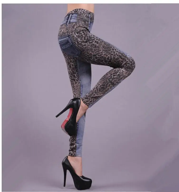 2018 New Women Sexy leopard Jean Look Legging Leggins Punk Fitness American Apparel Jeans Woman Pants
2018 New Women Sexy leopard Jean Look Legging Leggins Punk Fitness American Apparel Jeans Woman Pants