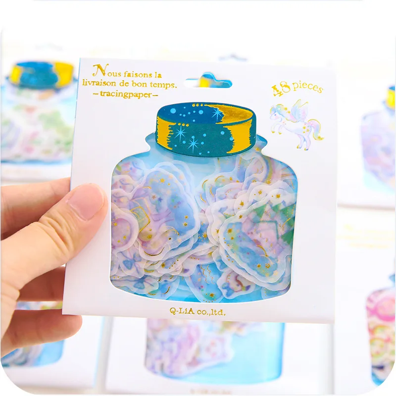 EZONE 1pcs/Set Kawaii Drifting Bottles Stickers Decoration PVC Material Lovely Cartoon Scrapbooking Notes Students Stationery
EZONE 1pcs/Set Kawaii Drifting Bottles Stickers Decoration PVC Material Lovely Cartoon Scrapbooking Notes Students Stationery