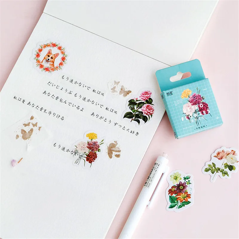 Creative Flowers Decorative Diy Diary Stickers Post it Kawaii Planner Scrapbooking Sticky Stationery Escolar School Supplies
Creative Flowers Decorative Diy Diary Stickers Post it Kawaii Planner Scrapbooking Sticky Stationery Escolar School Supplies