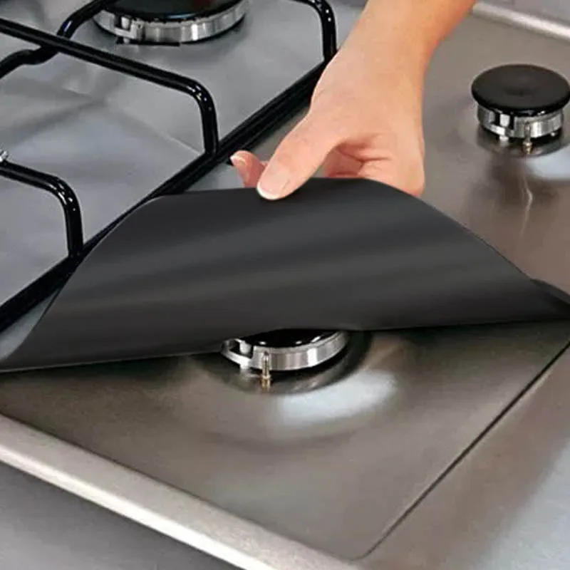 4 Pcs Reusable Gas Burner Covers Stovetop Pad Gas Stove Kitchen Cooker Protectors Cover 27*27cm Easy Cleaning Liner Clean Mat
4 Pcs Reusable Gas Burner Covers Stovetop Pad Gas Stove Kitchen Cooker Protectors Cover 27*27cm Easy Cleaning Liner Clean Mat