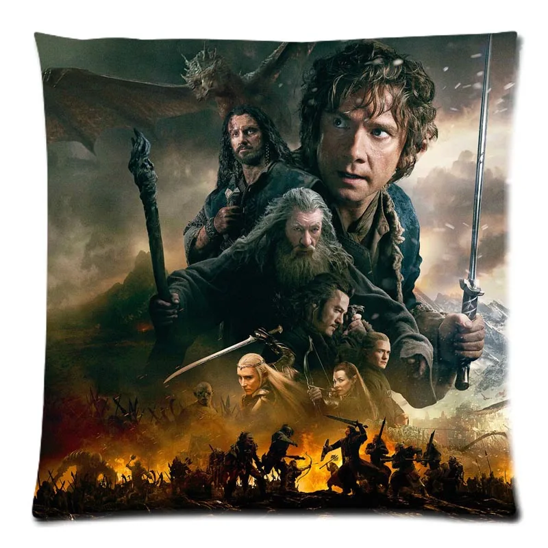 Polyester Cushion Cover The Hobbit Decorative Pillowcase Modern Home Decor Customized Sofa Throw Pillow Cover 45x45cm
Polyester Cushion Cover The Hobbit Decorative Pillowcase Modern Home Decor Customized Sofa Throw Pillow Cover 45x45cm