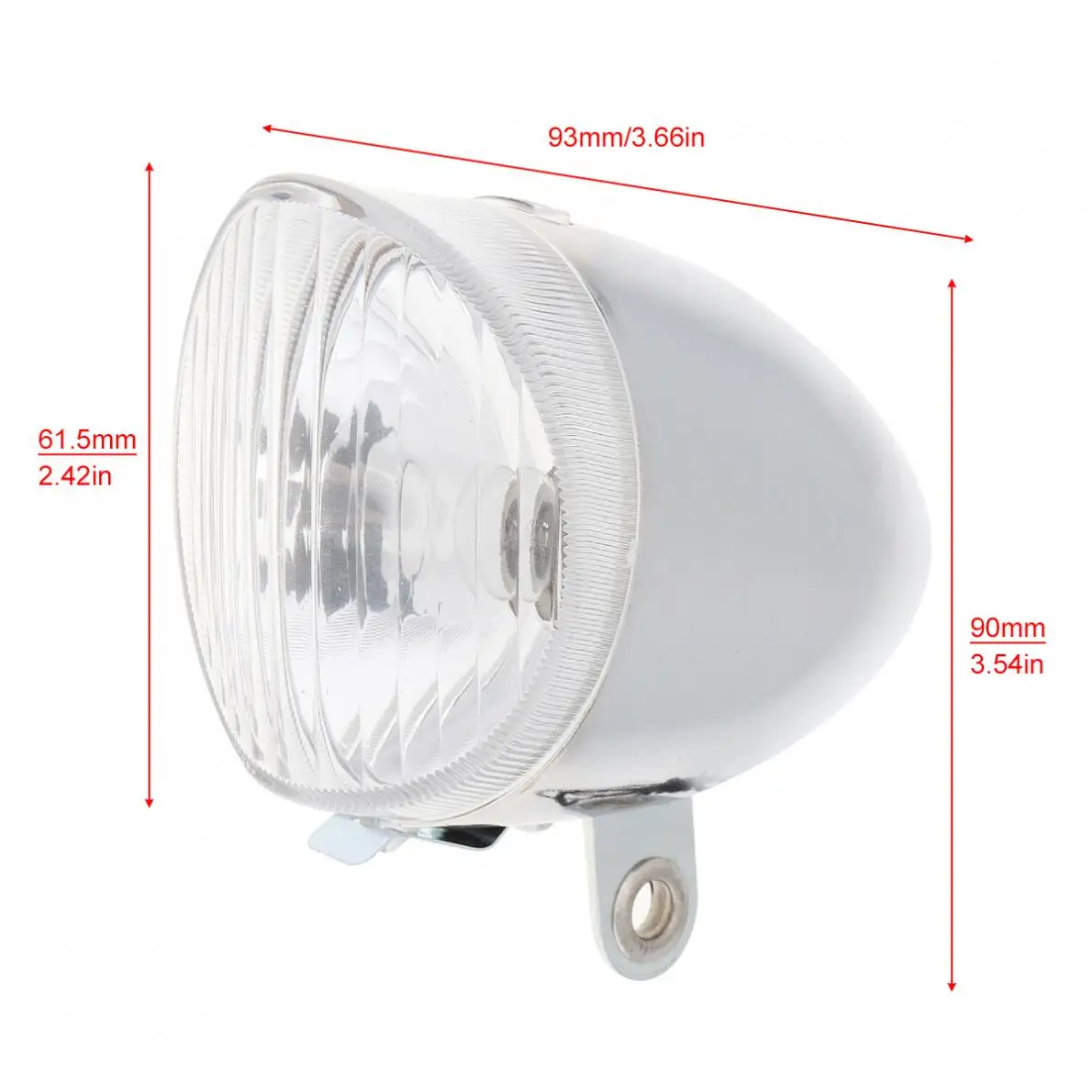 6V 3W White Bike Bicycle Dynamo Light LED Self-powered Front Light Headlight and Rear Light LED Lamp Set Safety for Bicycle
6V 3W White Bike Bicycle Dynamo Light LED Self-powered Front Light Headlight and Rear Light LED Lamp Set Safety for Bicycle
