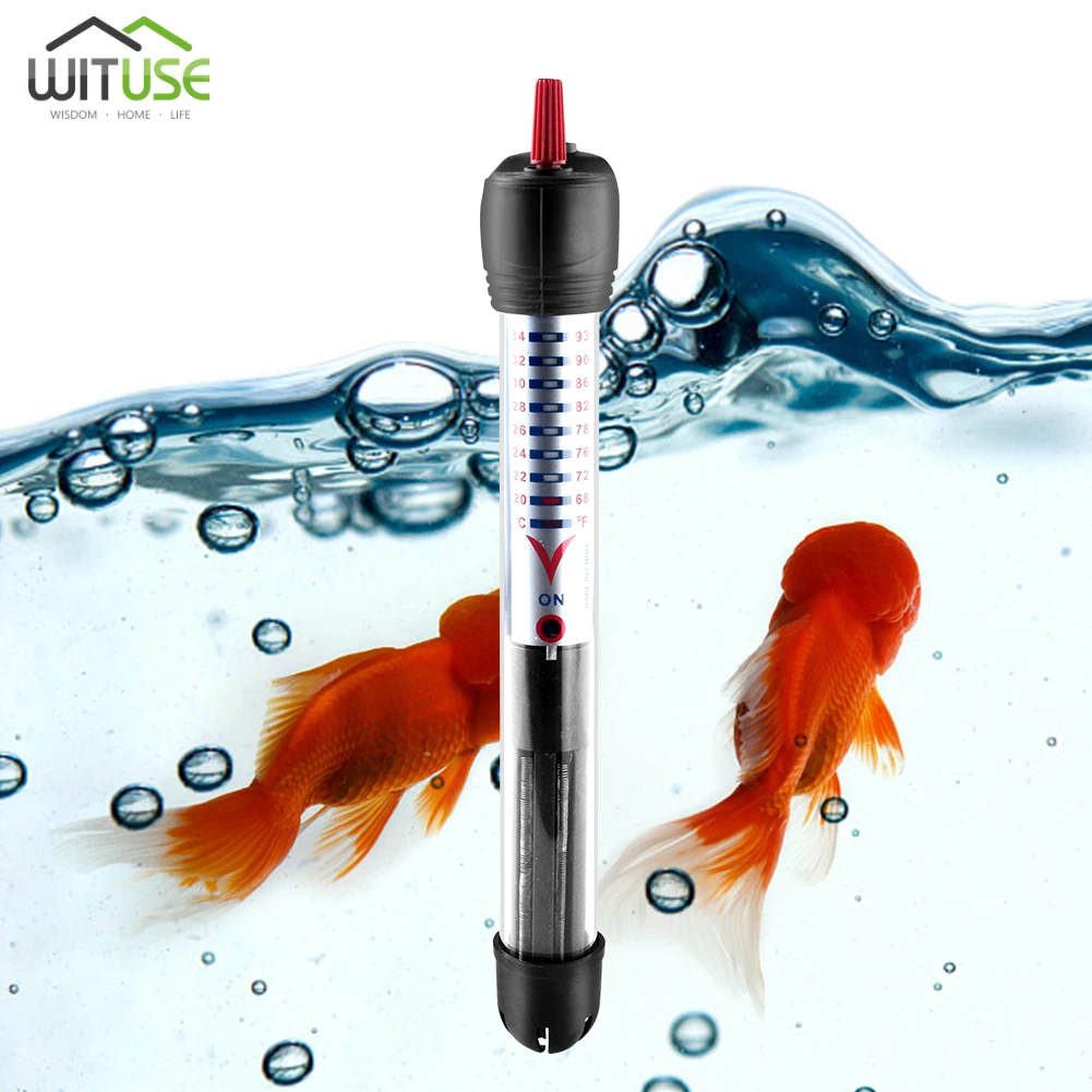 NEW 50W 100w 200w 300w EUPlug Aquariums Heater Durable Submersible Heater Heating Rod Aquarium Glass Fish Temperature Adjustment
NEW 50W 100w 200w 300w EUPlug Aquariums Heater Durable Submersible Heater Heating Rod Aquarium Glass Fish Temperature Adjustment