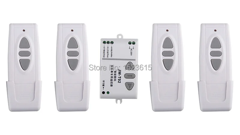 New AC220v wireless projection screen remote control switch projection curtain remote control switch electric door controller
New AC220v wireless projection screen remote control switch projection curtain remote control switch electric door controller