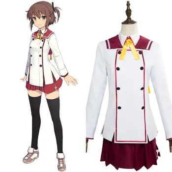 Sword Wielding Shrine Maiden Minoseki Academy Cosplay Costume Adult Women Uniform Outfit Custom Made Any Size Halloween Costumes
Sword Wielding Shrine Maiden Minoseki Academy Cosplay Costume Adult Women Uniform Outfit Custom Made Any Size Halloween Costumes
