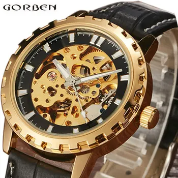 Vintage Mens Automatic Mechanical Watch Steampunk Skeleton Leather Wrist Watch For Men Luxury Brand Sport Clock Waterproof Gift
Vintage Mens Automatic Mechanical Watch Steampunk Skeleton Leather Wrist Watch For Men Luxury Brand Sport Clock Waterproof Gift