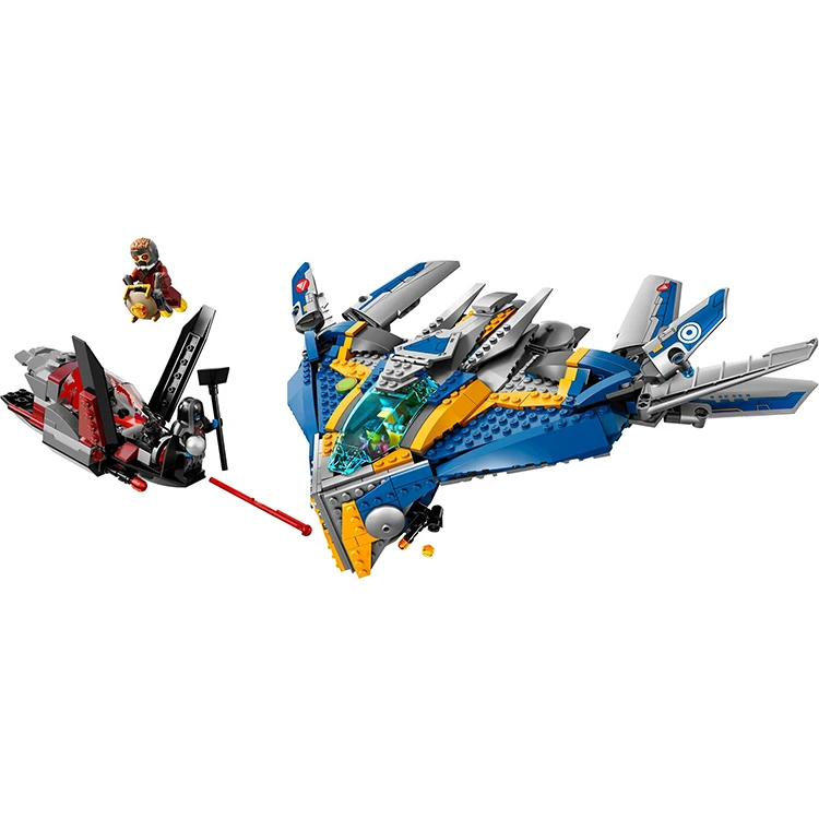 Toys for children CHINA BRAND10251 self-locking bricks Compatible with Lego 76021 Superheroes The Milano Spaceship Rescue