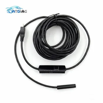 7mm 5M Endoscope Camera USB Android Endoscope Waterproof 6 LED Borescope Snake flexible Inspection Camera For Android PC
7mm 5M Endoscope Camera USB Android Endoscope Waterproof 6 LED Borescope Snake flexible Inspection Camera For Android PC