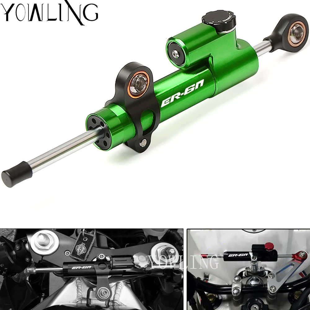 For KAWASAKI ER-6N ER6N ER 6N 2012 2013 2014 2015 2016 Motorcycle CNC Aluminum Adjustable Steering Damper Stabilizer Mounting
For KAWASAKI ER-6N ER6N ER 6N 2012 2013 2014 2015 2016 Motorcycle CNC Aluminum Adjustable Steering Damper Stabilizer Mounting