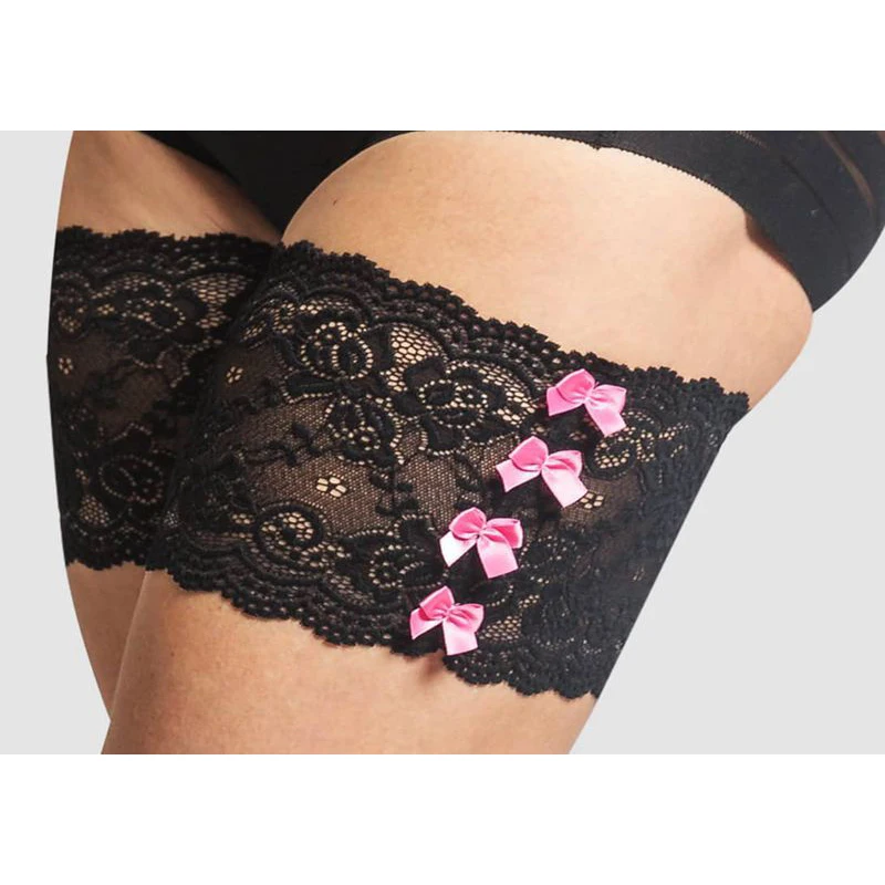 Sexy Lace Flower Design Anti-firction Lace Garter Thigh Flexible None Slip Silicone Leg Warmers Thigh Leg Warmer Band 
Sexy Lace Flower Design Anti-firction Lace Garter Thigh Flexible None Slip Silicone Leg Warmers Thigh Leg Warmer Band