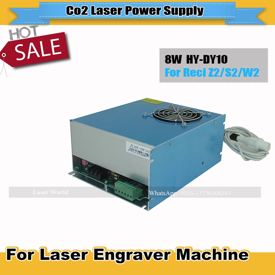 DY10 HY-80W Co2 Laser Power Supply For RECI W2/Z2/S2 Co2 Laser Tube Engraving / Cutting Machine
DY10 HY-80W Co2 Laser Power Supply For RECI W2/Z2/S2 Co2 Laser Tube Engraving / Cutting Machine