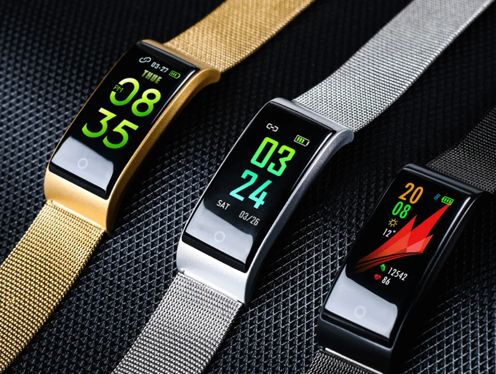 Smart Band Wristband with Blood Pressure Heart Rate Monitor Fitness Tracker Pedometer Smart Bracelet Men Women Metal
Smart Band Wristband with Blood Pressure Heart Rate Monitor Fitness Tracker Pedometer Smart Bracelet Men Women Metal