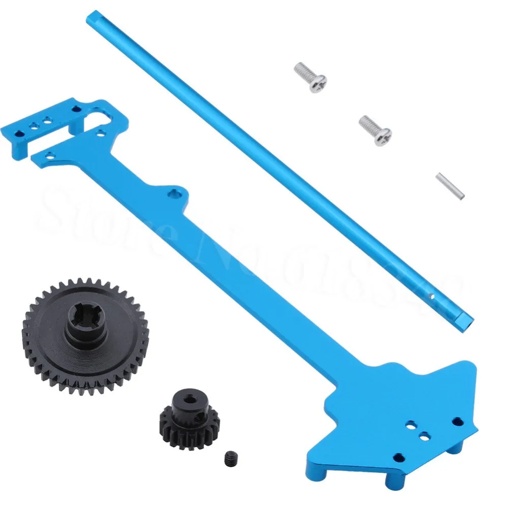 For WLtoys A959 1/18 Upgrade Parts Aluminum Radio Tray Centre Drive Joint Spur Metal Differential Main gear 38T Motor Pinion 17T
For WLtoys A959 1/18 Upgrade Parts Aluminum Radio Tray Centre Drive Joint Spur Metal Differential Main gear 38T Motor Pinion 17T