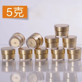 10Pcs 5g Portable Plastic Cosmetic Empty Jar Pot Box Makeup Nail Art Cosmetic Bead Storage Container Round Bottle Four color
10Pcs 5g Portable Plastic Cosmetic Empty Jar Pot Box Makeup Nail Art Cosmetic Bead Storage Container Round Bottle Four color