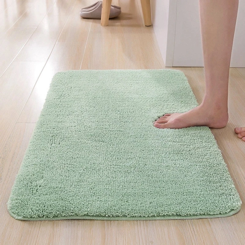Modern Solid Color Bathroom Carpet Microfiber Bath Mat Absorbent Bathtub Side Feet Pad Non-Slip Toilet Rugs Shower Room Doormats
Modern Solid Color Bathroom Carpet Microfiber Bath Mat Absorbent Bathtub Side Feet Pad Non-Slip Toilet Rugs Shower Room Doormats