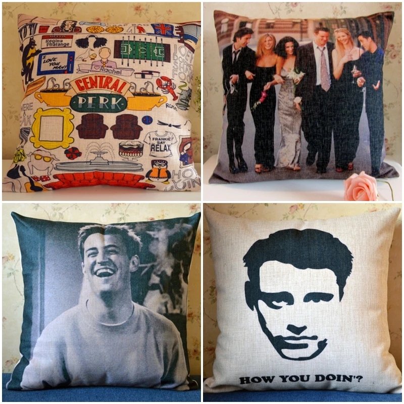TV Series Friends Characters Poster Throw Pillow Chandler Linen Pillows Home Decor Sofa Car Cushion Bolster Collectible Gift NEW
TV Series Friends Characters Poster Throw Pillow Chandler Linen Pillows Home Decor Sofa Car Cushion Bolster Collectible Gift NEW