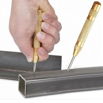 Automatic Center Pin Punch 1 pc 5 Inch automatic centre punch HSS Holes Tool Spring Loaded Marking Starting wood drill bits
Automatic Center Pin Punch 1 pc 5 Inch automatic centre punch HSS Holes Tool Spring Loaded Marking Starting wood drill bits