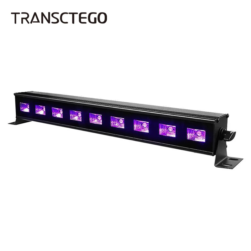 9 LED UV Bar Black Light 27W Disco Light Stage DJ Lighting Glow in Dark Party Lamp for Halloween Blacklight Wedding Christmas
9 LED UV Bar Black Light 27W Disco Light Stage DJ Lighting Glow in Dark Party Lamp for Halloween Blacklight Wedding Christmas