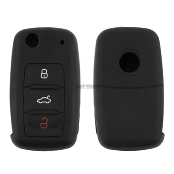 New 3 Buttons Silicone Car Key Cover For VW Volkswagen Passat Golf Touran Bora Cady Touran Sharan Transporter
New 3 Buttons Silicone Car Key Cover For VW Volkswagen Passat Golf Touran Bora Cady Touran Sharan Transporter