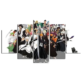 5 Pieces HD Print Painting Japanese Cartoon Bleach Picture For Modern Decorative Bedroom Living Room Home Wall Art Decor
5 Pieces HD Print Painting Japanese Cartoon Bleach Picture For Modern Decorative Bedroom Living Room Home Wall Art Decor