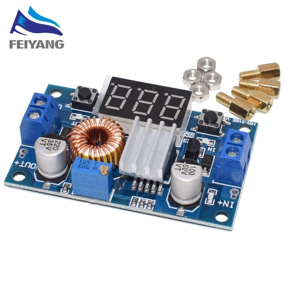 1pcs XL4015 5A High power 75W DC-DC adjustable step-down module+LED Voltmeter Power supply module
1pcs XL4015 5A High power 75W DC-DC adjustable step-down module+LED Voltmeter Power supply module