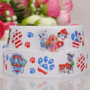 Free shipping 50 yards white blackground dog printed grosgrain cartoon ribbon DIY party decoration wholesale OEM
Free shipping 50 yards white blackground dog printed grosgrain cartoon ribbon DIY party decoration wholesale OEM