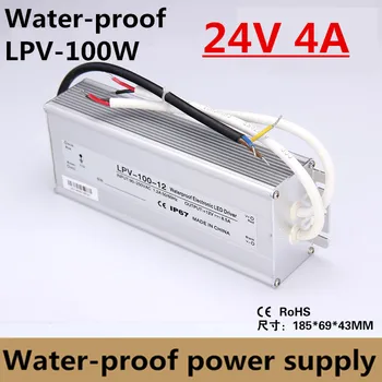DC 24V 4A 100W Waterproof Electronic LED Driver,Outdoor Lighting Equipment Dedicated Power Supply Transformers constant voltage
DC 24V 4A 100W Waterproof Electronic LED Driver,Outdoor Lighting Equipment Dedicated Power Supply Transformers constant voltage