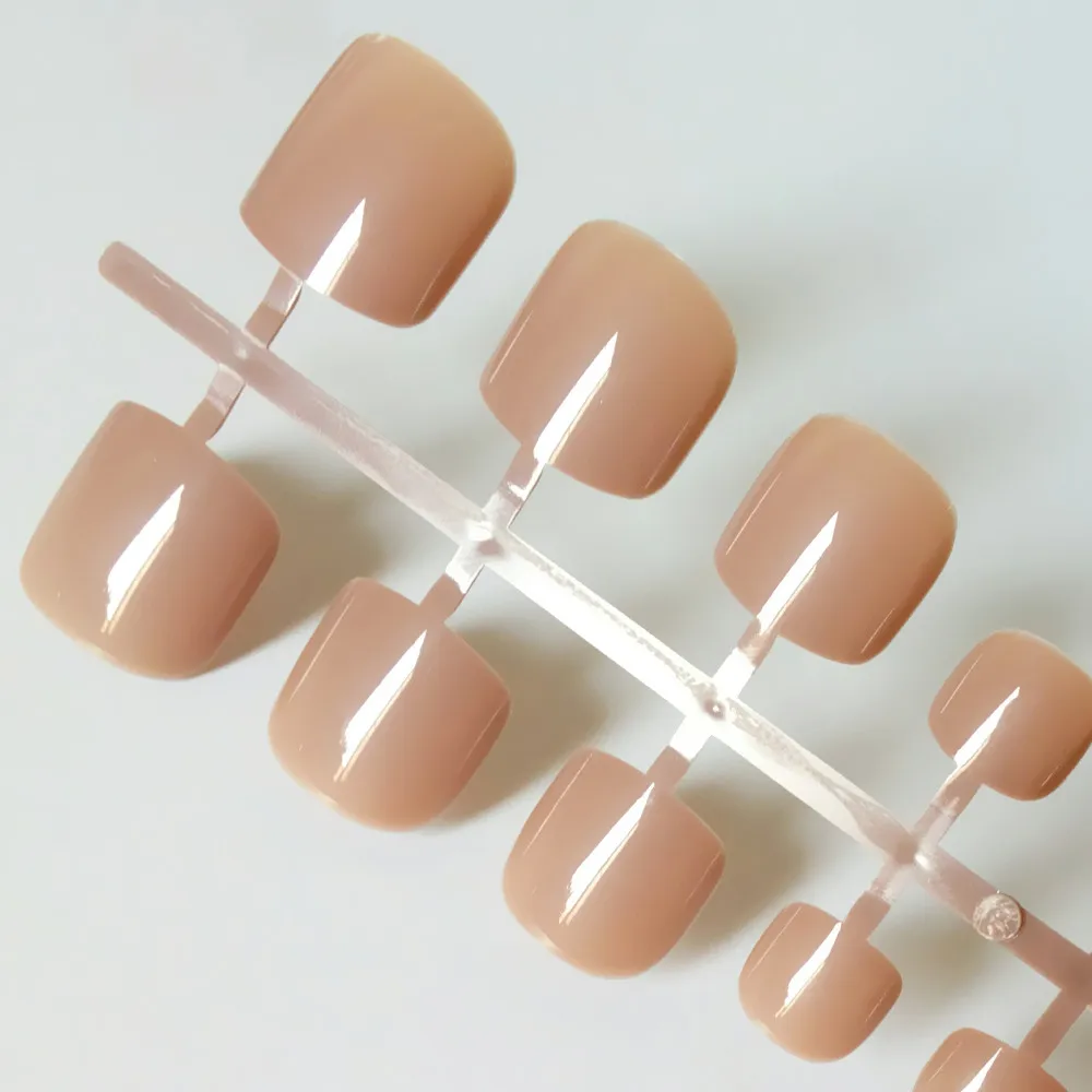 Sweet Candy Color Fake Toenails Shiny Light Brown False Toe Nail For Lady DIY Foot Nail Tips Manicure Tools P57t
Sweet Candy Color Fake Toenails Shiny Light Brown False Toe Nail For Lady DIY Foot Nail Tips Manicure Tools P57t