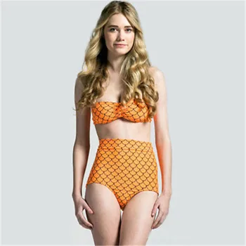 Scale Printed Bathing Suit Women 2018 High Waisted Push Up Swimwear Bikini Set Bathing Suit Plus Size Beachwear Biquini
Scale Printed Bathing Suit Women 2018 High Waisted Push Up Swimwear Bikini Set Bathing Suit Plus Size Beachwear Biquini