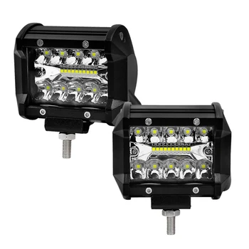 4 Inch 2 Pcs LED Light Bar 60W Daytime Running Offroad Motorcycle Fog Light Combo Work Light for SUV Truck Boat Jeep ATV 4WD 4x4
4 Inch 2 Pcs LED Light Bar 60W Daytime Running Offroad Motorcycle Fog Light Combo Work Light for SUV Truck Boat Jeep ATV 4WD 4x4