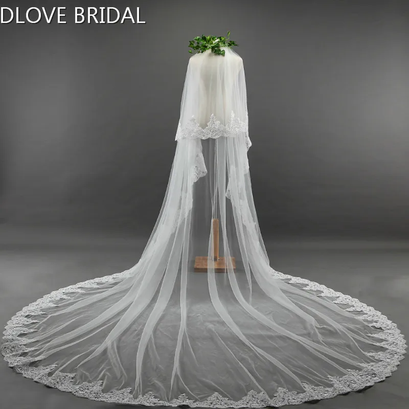 Luxury Long Bridal Wedding Veil Two Layer Cathedral Veils with Comb Wedding Party Hair Accessory
Luxury Long Bridal Wedding Veil Two Layer Cathedral Veils with Comb Wedding Party Hair Accessory
