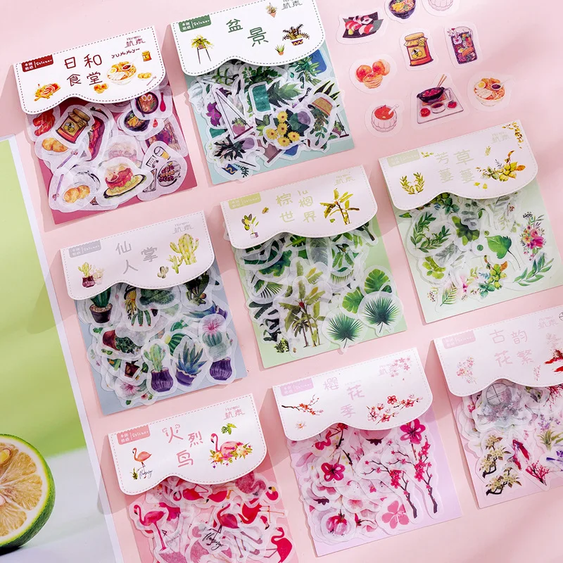 40 pcs/pack Beautiful plant Bullet Journal Decorative Washi Stickers Cute Scrapbooking DIY Diary Album Stick Label Stationery
40 pcs/pack Beautiful plant Bullet Journal Decorative Washi Stickers Cute Scrapbooking DIY Diary Album Stick Label Stationery