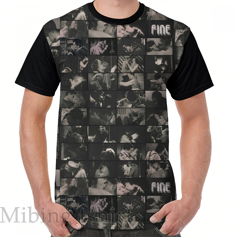 Funny print men t shirt women Tops tee The Censored Kisses of Cinema Paradiso Graphic T-Shirt O-neck Short Sleeve Casual tshirts
Funny print men t shirt women Tops tee The Censored Kisses of Cinema Paradiso Graphic T-Shirt O-neck Short Sleeve Casual tshirts