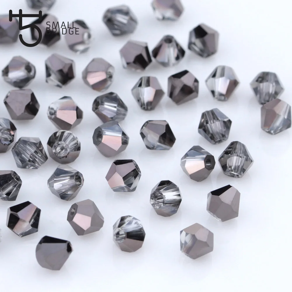 4 6 mm Austrian Spacer Bicone Crystal Beads for Bracelet Making Needlework Plating Half Black Loose Faceted Glass Beads Z220
4 6 mm Austrian Spacer Bicone Crystal Beads for Bracelet Making Needlework Plating Half Black Loose Faceted Glass Beads Z220