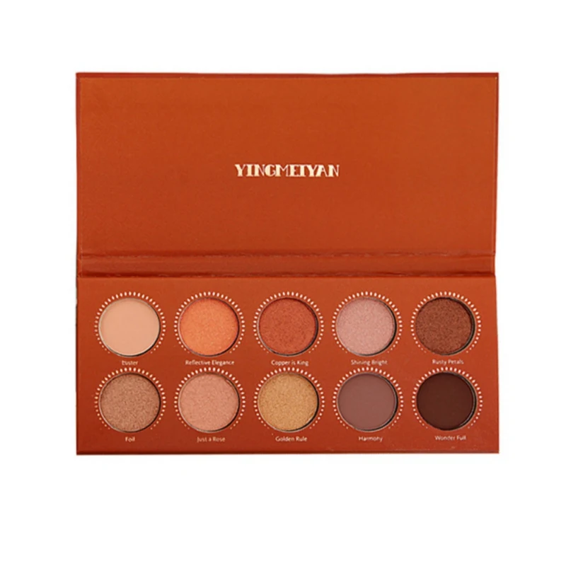 Ten Colors Earth Color Eye Shadow Powder Waterproof Smudge-Proof Glitter Matte Professional Eyeshadows Eye Shadow Palette
Ten Colors Earth Color Eye Shadow Powder Waterproof Smudge-Proof Glitter Matte Professional Eyeshadows Eye Shadow Palette