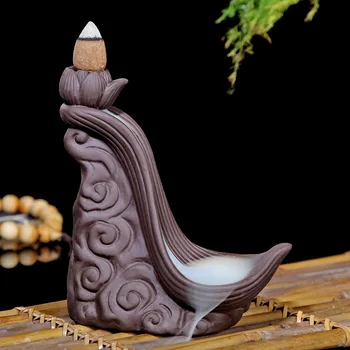Creative Purple Clay Ruyi/ Sailing Boat/ Horse/ Gourd Incense Burner Ceramic Censer Creative Home Decor
Creative Purple Clay Ruyi/ Sailing Boat/ Horse/ Gourd Incense Burner Ceramic Censer Creative Home Decor