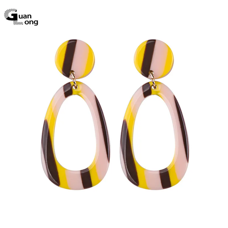 GUANLONG Classic Drop Earrings for Women Acrylic Earrings Female Big Long Geometric Dangling Fashion Elegant Resin Earring 2018
GUANLONG Classic Drop Earrings for Women Acrylic Earrings Female Big Long Geometric Dangling Fashion Elegant Resin Earring 2018