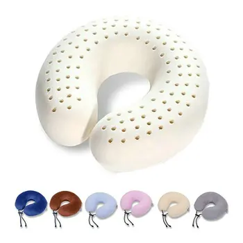 30*30cm Natural Latex U-shaped Pillow Travel Cushion Neck Pillow Memory Rebound Office Car Flight Pillow Cervical Spine Protet
30*30cm Natural Latex U-shaped Pillow Travel Cushion Neck Pillow Memory Rebound Office Car Flight Pillow Cervical Spine Protet